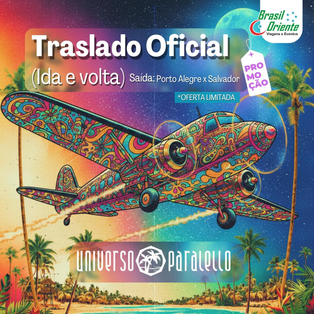 Imagem PACOTE AREO + TRASLADO - SADA PORTO ALEGRE COM INGRESSO SOLIDARIO