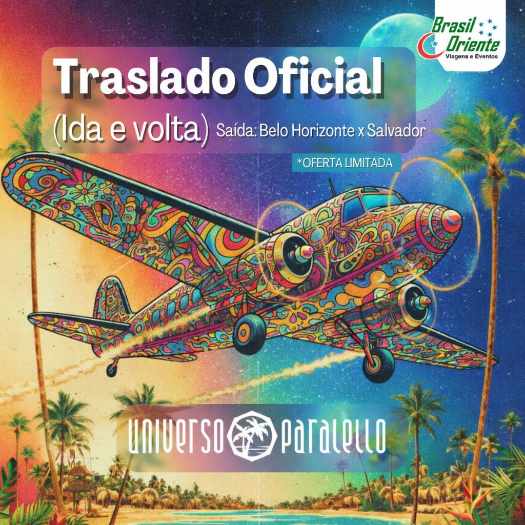 Imagem PACOTE A�REO + TRASLADO - SA�DA BELO HORIZONTE ( VIA SALVADOR ) - COM INGRESSO SOLIDARIO